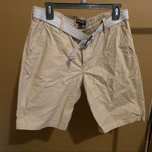 Express khaki shorts size 33